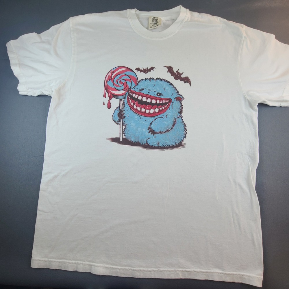Creepy Cute Monster T-Shirt Comfort Colors Pastel Goth Kawaii Horror Graphic Tee